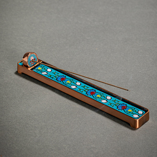 Exquisite Cloisonné Enamel Incense Holder