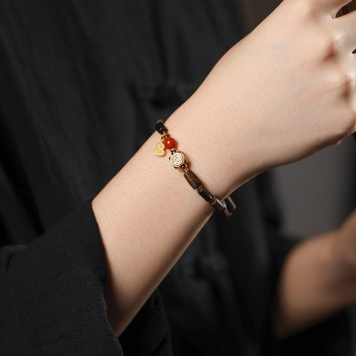 Dagargan Jade Agarwood Bracelet.