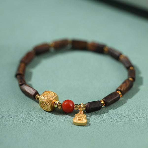 Dagargan Jade Agarwood Bracelet.