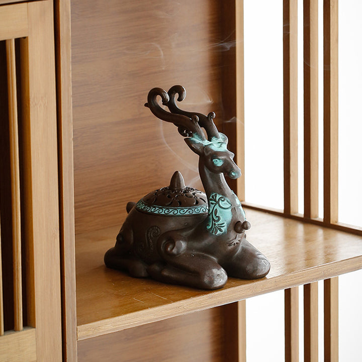 Exquisite Deer shaped Incense Burner.