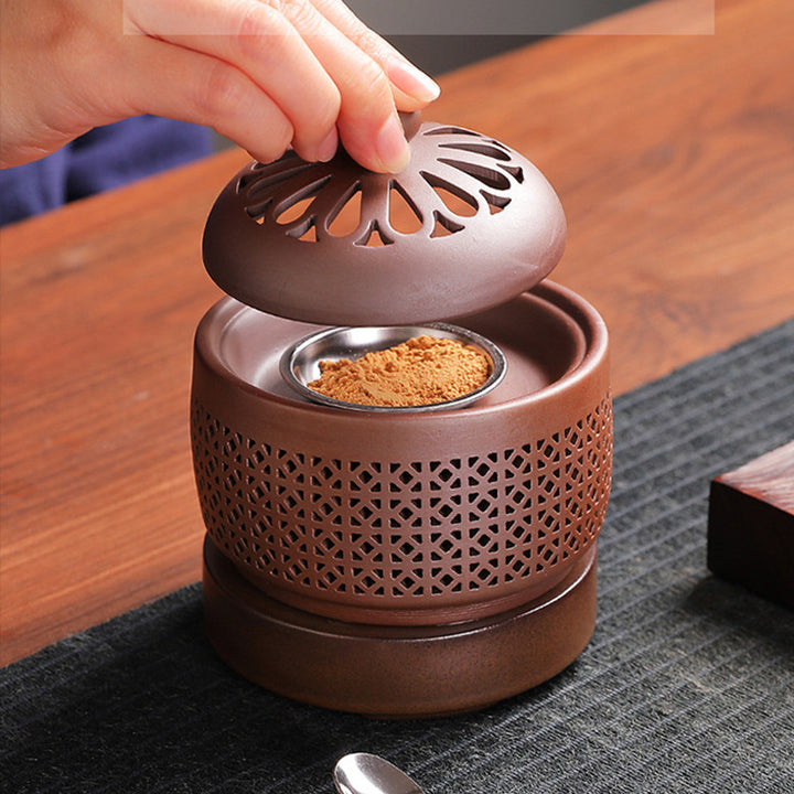 Zisha Electronic Incense Burner with Night 1.
