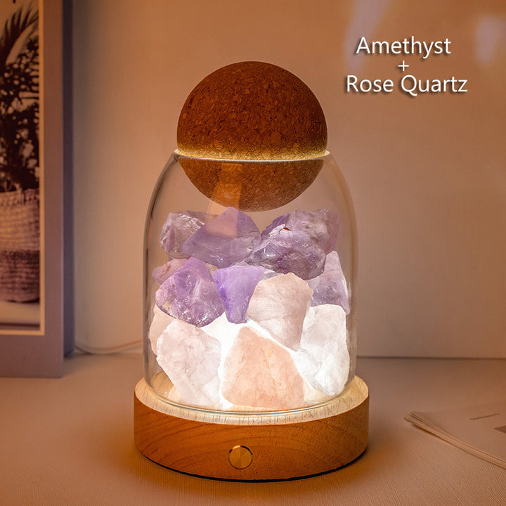 Crystal Aroma Diffuser with Night - light.