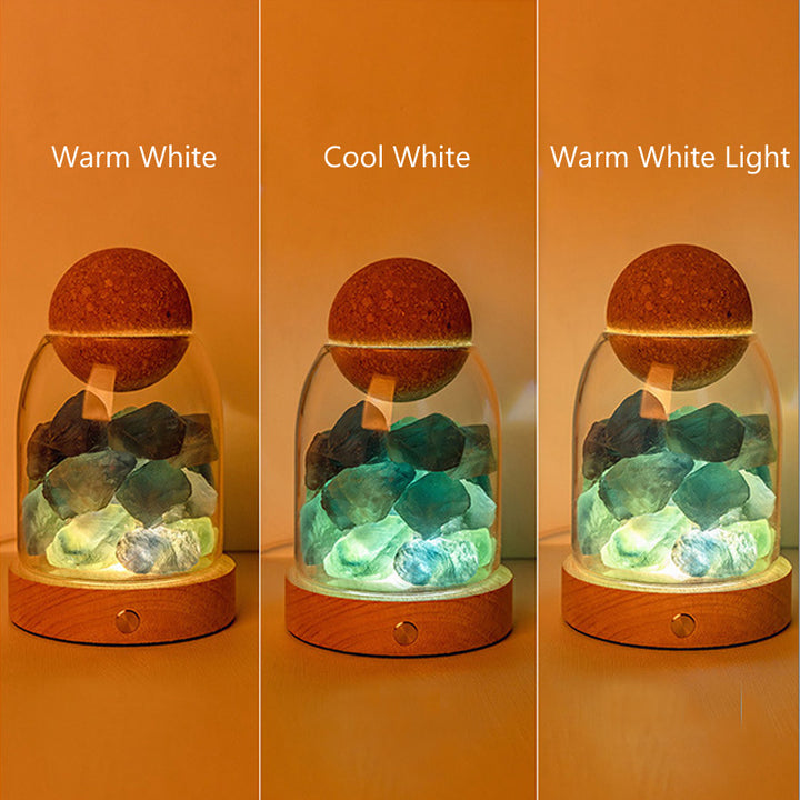 Crystal Aroma Diffuser with Night - light.