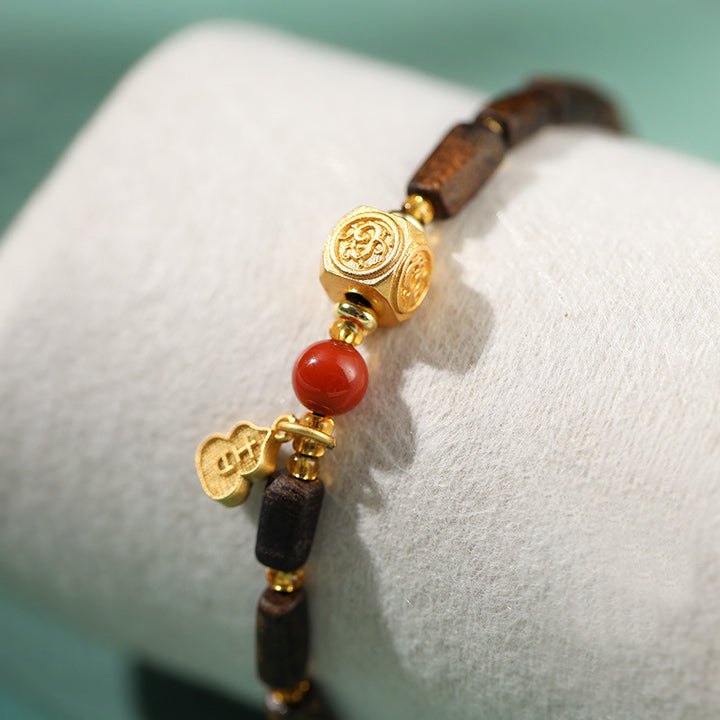 Dagargan Jade Agarwood Bracelet.