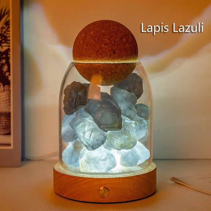 Crystal Aroma Diffuser with Night - light.