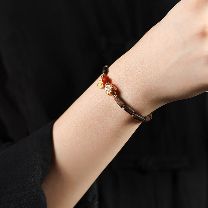Dagargan Jade Agarwood Bracelet.
