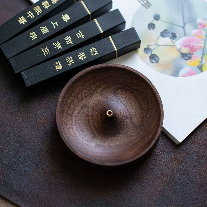 Exquisite Wooden Incense Holder.