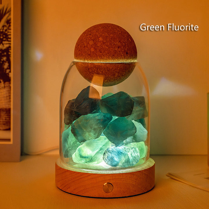 Crystal Aroma Diffuser with Night - light.