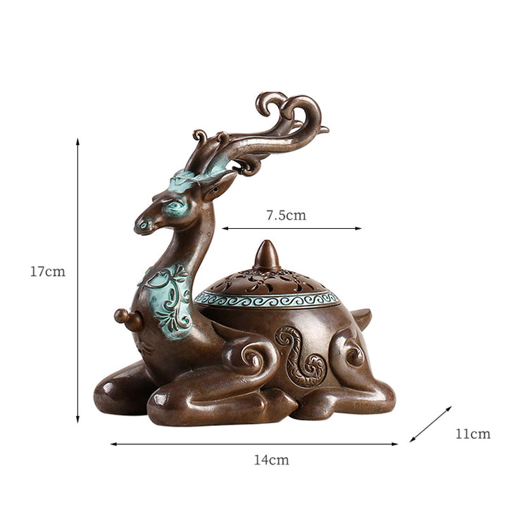 Exquisite Deer shaped Incense Burner.