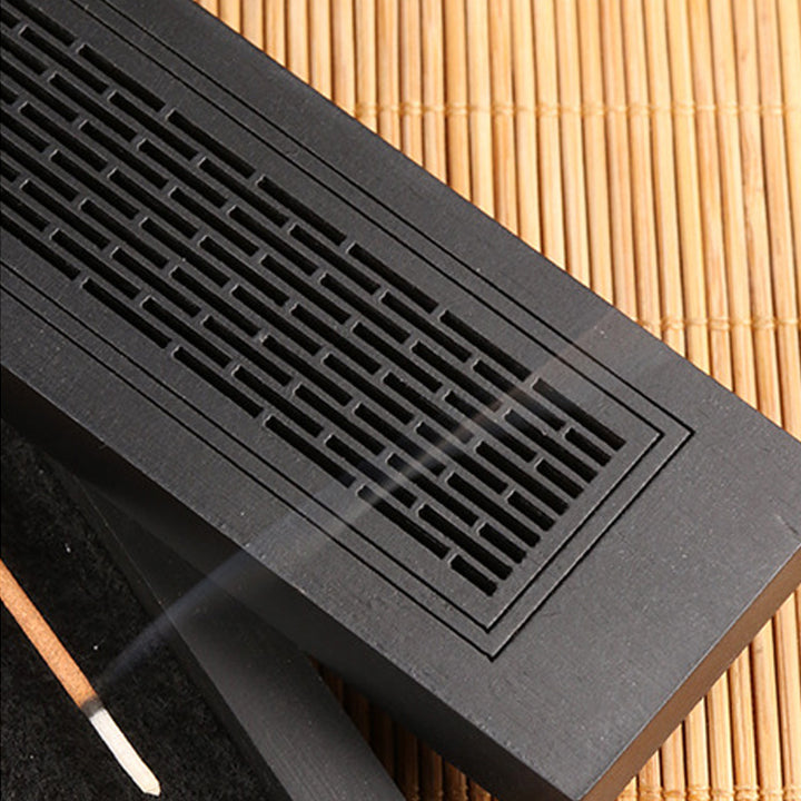 Exquisite Wooden Horizontal Incense Burner.