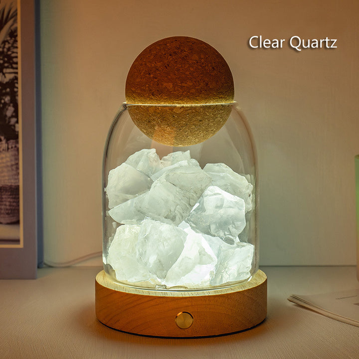 Crystal Aroma Diffuser with Night - light.