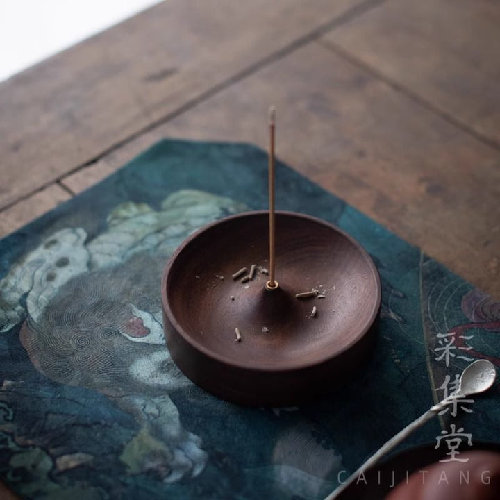 Exquisite Wooden Incense Holder.