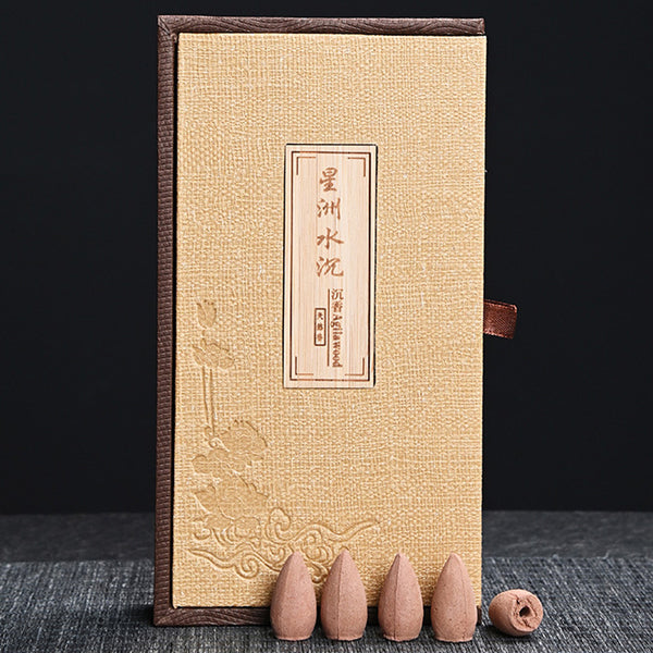 Handmade Natural Singapore Water-Sinking Grade Incense Cone