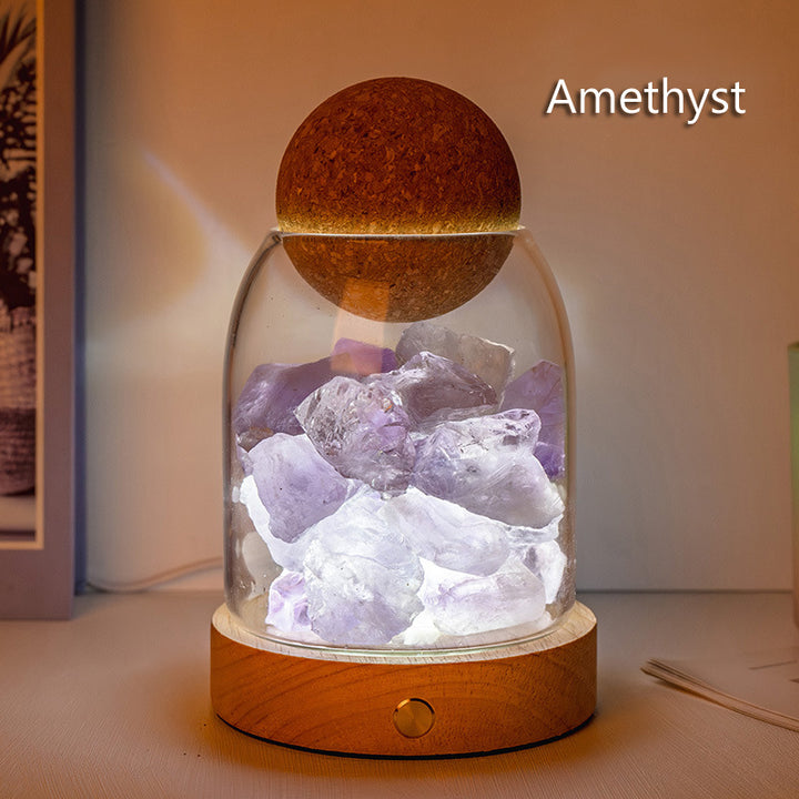 Crystal Aroma Diffuser with Night - light.