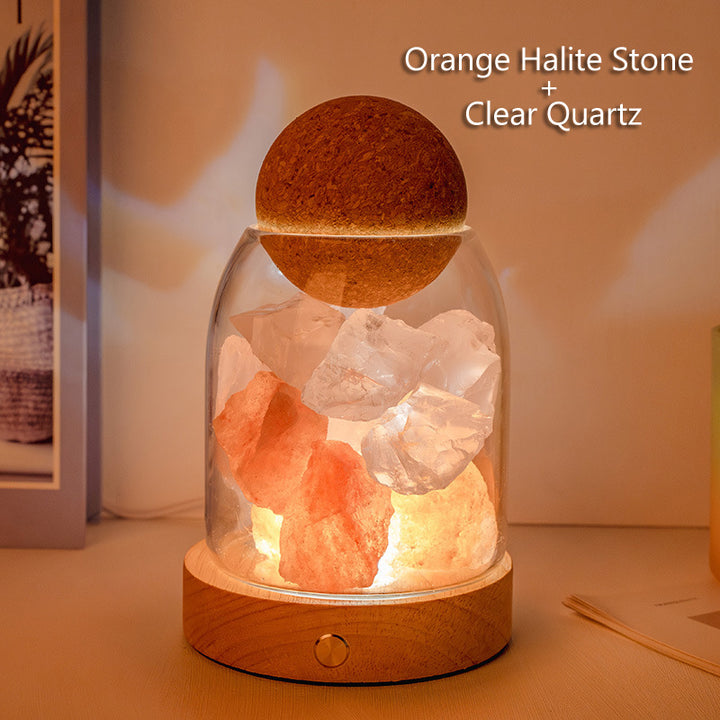Crystal Aroma Diffuser with Night - light.